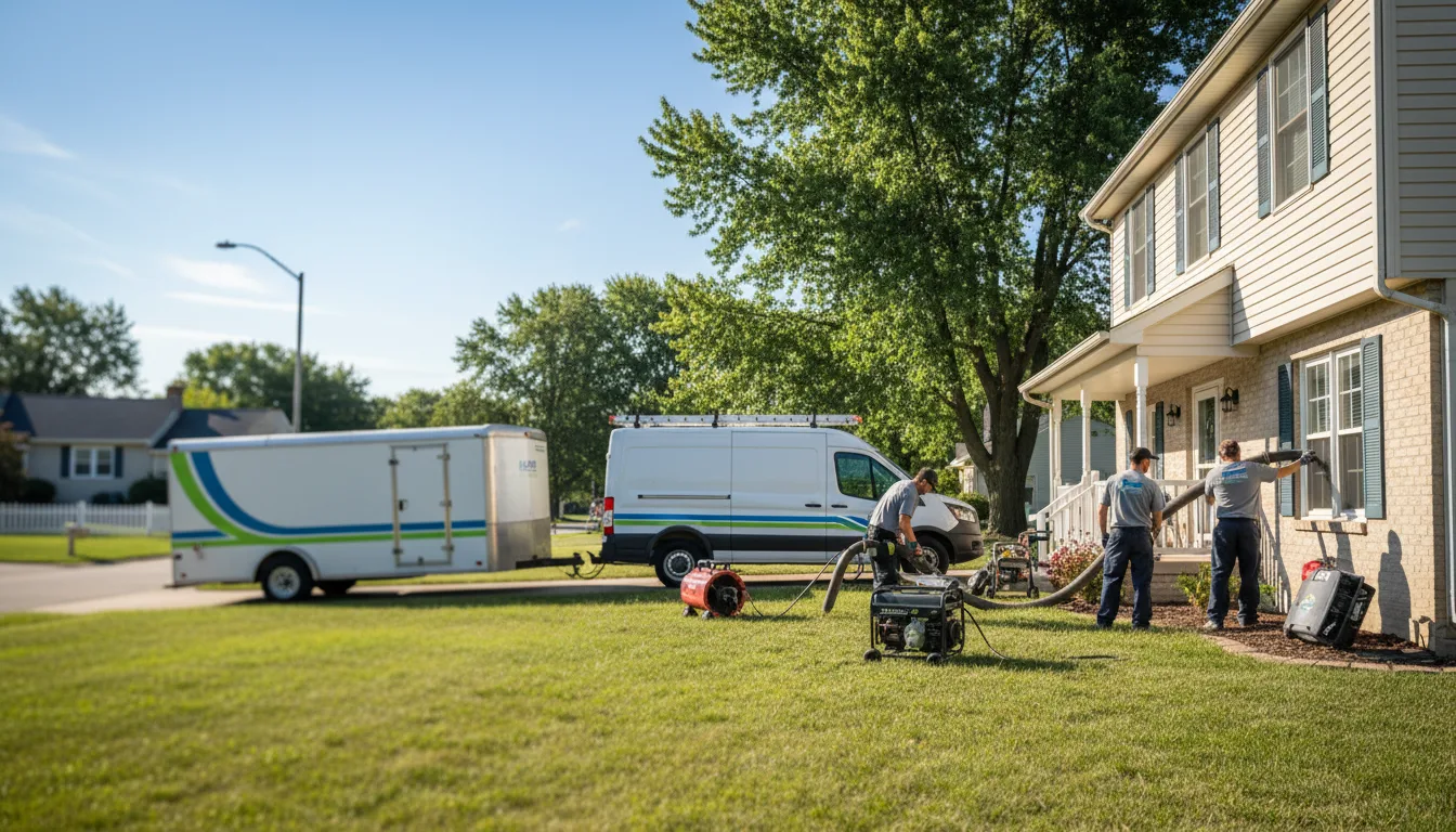 Flooded Basement Restoration And Cleanup With Repair in Naubinway, MI near me